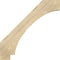 Ekena Millwork 6"W x 34"D x 34"H Imperial Rough Sawn Knee Brace, Douglas Fir BRC06X34X34IMP00RDF - alternate 4